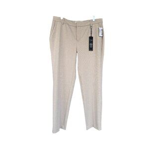 Liverpool Kelsey Linen-Look Knit Trousers NWT